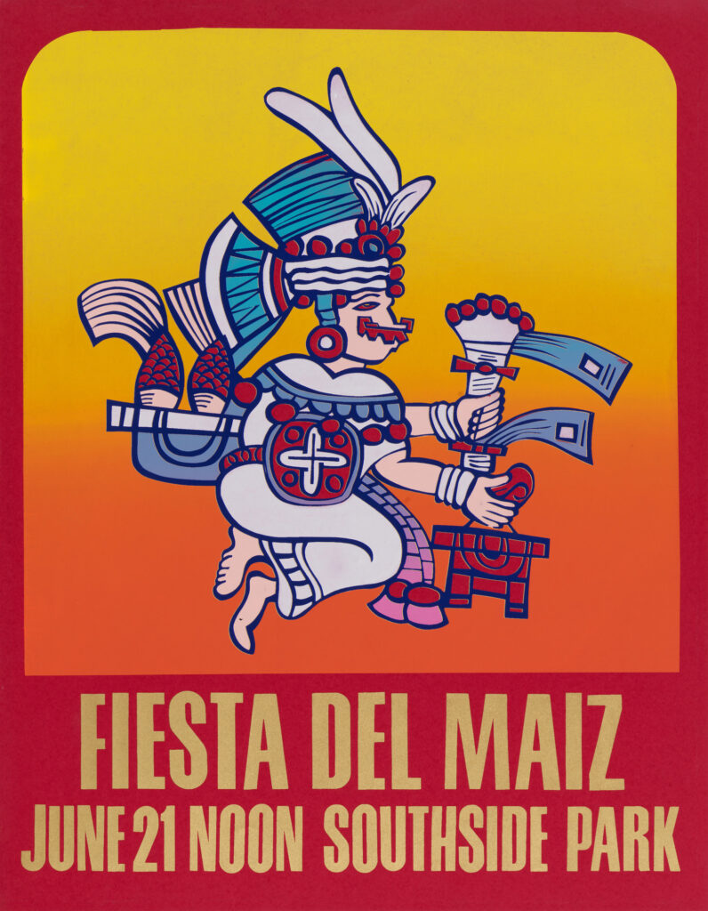 Poster for Fiesta del Maiz, 1979